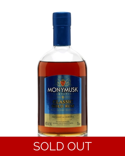 Monymusk Classic Gold Rum 70cl